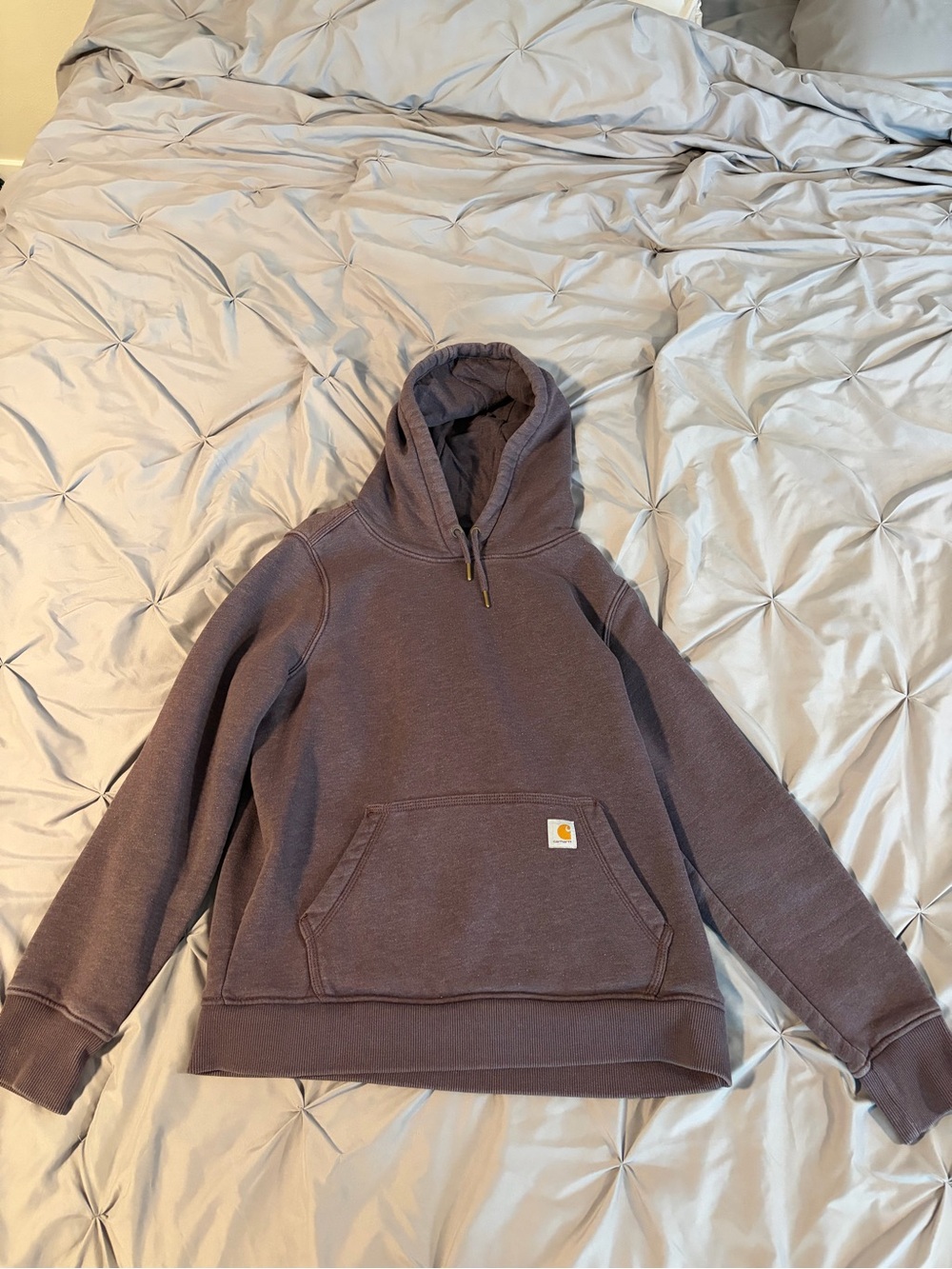 Carhartt women’s Hooded Sweatshirt - Mauve Brown